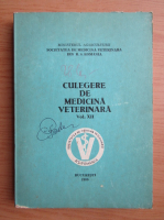 Culegere de medicina veterinara (volumul 12)