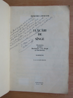 Dumitru Capoianu - Flacari de sange (cu autograful autorului)