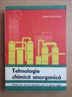 Eugen Pincovschi - Tehnologia chimica anorganica