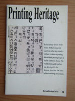 Korean Heritage Series, nr. 2, Printing Heritage