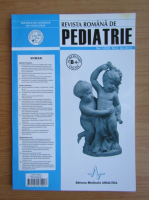 Revista Romana de Pediatrie, volumul LXIII, nr. 3, 2014