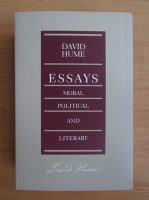 David Hume - Essays, moral, political and literary