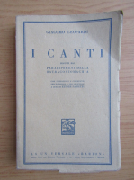 Giacomo Leopardi - I canti (1942)