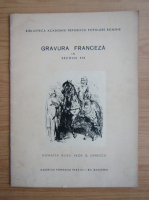 Gravura franceza in secolul XIX