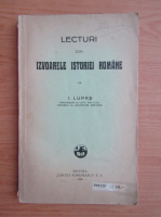 Ioan Lupas - Lecturi din izvoarele istoriei romane (1928)