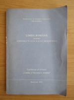 Limba romana pentru admiterea in licee si scoli profesionale