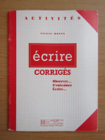 Odile Chantelauve - Ecrire, corriges