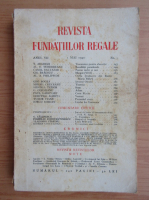 Revista Fundatiilor Regale, anul VII, nr. 5, mai 1940
