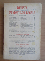 Revista Fundatiilor Regale, anul XI, nr. 11, noiembrie 1944