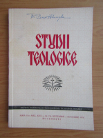 Revista Studii teologice, anul XXVI, nr. 7-8, septembrie-august 1974