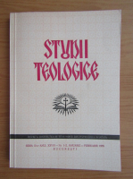 Anticariat: Revista Studii teologice, anul XXVIII, nr. 1-2, ianuarie-februarie 1976