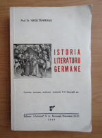 Virgil Tempeanu - Istoria literaturii germane (1943)