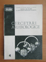 Cercetari arheologice (volumul 4)