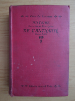 Charles Seignobos - Histoire narrative et descriptive de l'Antiquite (1919)