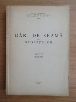 Dari de seama ale sedintelor (volumul 45)