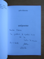 Gelu Diaconu - Antipoeme (cu autograful autorului)