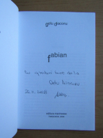 Gelu Diaconu - Fabian (cu autograful autorului)