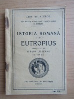 Istoria romana a lui Eutropius (1923)