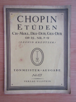 Leonid Kreutzer - Chopin Etuden (1926)