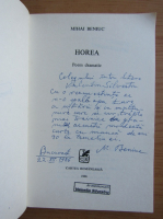 Mihai Beniuc - Horea (cu autograful si dedicatia autorului)