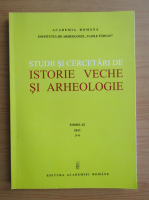 Studii si cercetari de istorie veche si arheologie, tomul 62, nr. 3-4, 2011