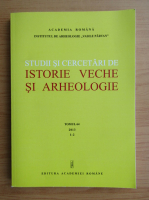 Studii si cercetari de istorie veche si arheologie, tomul 64, nr. 1-2, 2013