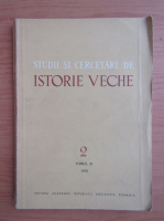 Studii si cercetari de istorie veche, tomul 21, nr. 2, 1970