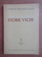 Studii si cercetari de istorie veche, tomul 24, nr. 1, 1973