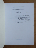 Alexandru V. Grossu - Marturisiri si mistere (cu autograful autorului)