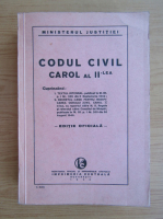 Codul Civil Carol al II-lea (1940)