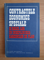 Contractele economice speciale si rolul lor in indeplinirea sarcinilor de plan