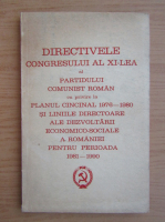 Directivele Congresului al XI-lea al Partidului Comunist Roman