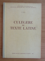 G. Gutu - Culegere de texte latine