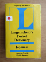 Langenscheidt's Pocket Dictionary. Japanese