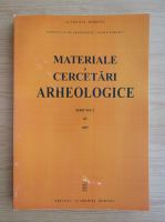 Materiale si cercetari arheologice, volumul 3, 2007