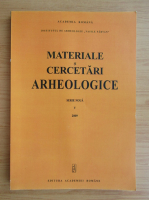 Materiale si cercetari arheologice, volumul 5, 2009