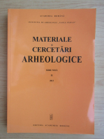Materiale si cercetari arheologice, volumul 9, 2013