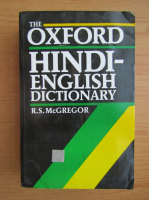 R. S. McGregor - The Oxford hindi-english dictionary