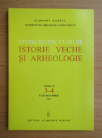 Studii si cercetari de istorie veche si arheologie, tomul 50, nr. 3-4, iulie-decembrie 1999