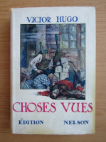 Victor Hugo - Choses vues (1934)