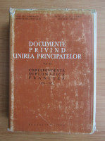 Documente privind unirea principatelor, volumul 6. Corespondenta diplomatica franceza, 1856-1859