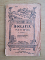 Horatiu - Ode si epode (volumul 2, 1930)