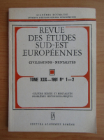 Revue des Etudes Sud-Est Europeennes, vol. 19, nr. 1-2, 1991