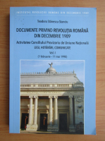 Teodora Stanescu Stanciu - Documente privind Revolutia Romana din decembrie 1989 (volumul 1)