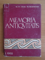 Memoria Antiquitatis (volumul 1, 1969)