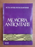 Memoria Antiquitatis (volumul 21)