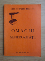 Omagiu generozitatii