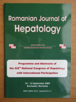Romanian Journal of Hepatology, anul 5, volumul 5, nr. 1, 2009