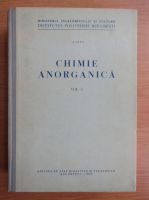 A. Ianu - Chimie anorganica (volumul 1)