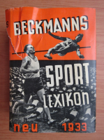 Beckmanns Sport Lexikon A-Z (1933)